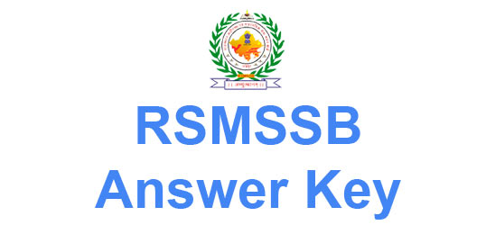 RSMSSB Supervisor Women Answer Key 2015 Available