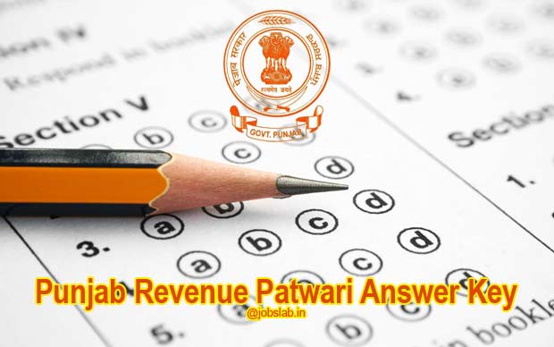 Punjab Revenue Patwari Answer Key Available for Download
