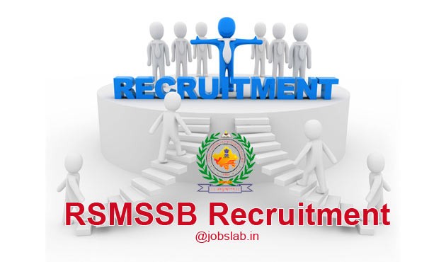 RSMSSB Recruitment 2016