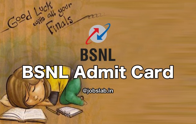 BSNL Admit Card 2016 Download BSNL Junior Engineer (JE) Hall Ticket 