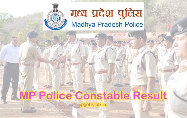 MP Police Constable Result 2016 for 14283 PCRT 2016 Available