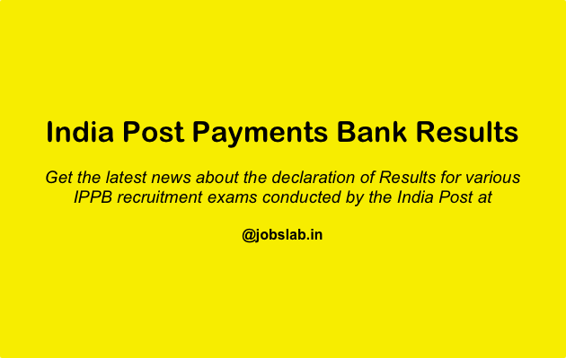 India Post Payments Bank Result Check IPPB Result, Merit List, and Cut Off Here
